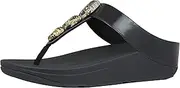 [FitFlop] Women's Fino Metallic Fleck Stone Toe-Thongs Open Sandals