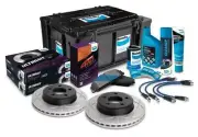 Bendix Ultimate 4WD Brake Upgrade Kit Suits Mitsubishi Triton ML MN MQ, OE Heigh