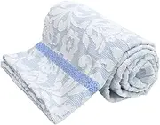 Romance Kosugi Towel Blanket Senshu Specialty Towel Yarn Dyed Jacquard Made in Japan Moderate Thick Fabric Blue