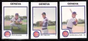1987 Pro Cards Geneva Cubs 26-card Minor League Team Set Bill Melvin