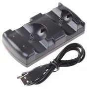 Mini Portable Fast Charging/Standing Dock with LED for 2 for PS3 Controllers