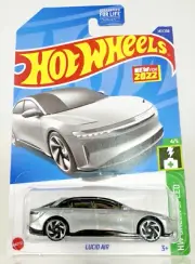 HOT WHEELS HW GREEN SPEED SERIES LUCID AIR IN SILVER #4/5 OR #147/250