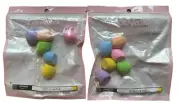 2 Sets Dolovemk 6-Piece Flat Edge Makeup Sponges - 2 x 6 Count - Multicolor