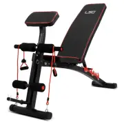 Lsg Gbn-007 6 Level Fid Bench With Preacher Pad rubber Weights Benches