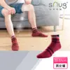 【sNug 給足呵護】休閒短襪-棗紅色