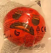 Burger King Kids Meal RED Angry FACE EMOJI PLUSH MIP