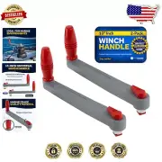 High-Visibility 10-Inch Floating Winch Handle - Robust and Reliable Marine Tool