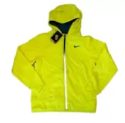 Nike Therma-Fit Hoodie Boys Neon Yellow Swoosh XL NWT