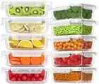 10 Pack Glass Meal Prep Containers, Glass Food Storage Containers with Lids, Air