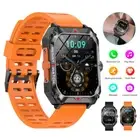 Military Smart Watch For Men Answer/Make Calls Rugged Tactical Fitness Tracker