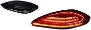 Compatible For Porsche Panamera 970.1 970.2 LED Tail Light 2010-2017 Rear Fog Brake Turn Signal(14-17 black)