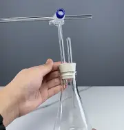 Lab glassware Reaction flask kit for Nitrogen trichlorid Determination