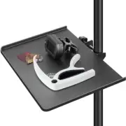 Music Stand Clamp-on Tray Rack Holder Microphone Stand Shelf Adjustable Metal...