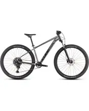 Cube Aim SLX Hardtail Mountain Bike Slateblack'n'Black