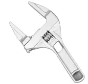Adjustable Wrench Large Opening Bathroom Spanner Wrenches Wide Jaw 6-68mm Alu...