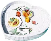 Heart Floating Plate Deluxe Floating Tray for Pool Stylish Breakfast Tray on The Water Floating Bar Drink Holder for Pool Parties