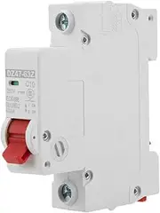 10A Miniature Circuit Breaker for Solar Energy Systems with High Breaking Capacity, Resistant Plastic, Suitable for DC Systems, Overload and Short Circuit Protection
