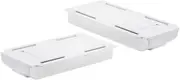 WEKADRIN Desk Storage Drawers under Desk Organizer Plastic Organiser for Home Office Accessories