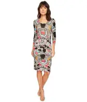 Nicole Miller - "Dakota" Tidal Pleat Dress - Brand New with Tags US 0-2