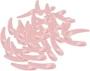 FashionCha 100pcs Mini Cosmetic Mini Makeup Spoon Cosmetic Tool, Pink
