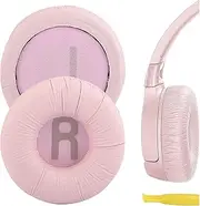 Geekria NOVA Leatherette Replacement Ear Pads for JBL JR300, JR300BT, T450BT, T500BT, Tune 500, Tune 500BT, Tune 510BT, Tune 520 Headset Earpads Ear Cups Cover Repair Parts (Pink)