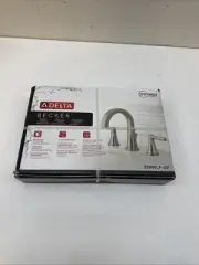 Delta Becker 35891LF-SP Two Handle Widespread Bathroom Faucet Brushed Nickel