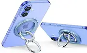 ESR for Magsafe Ring, Magnetic Phone Grip, MagSafe Phone Stand, Phone Ring Holder, Magnetic Phone Accessories with Adjustable Stand for iPhone 16 15 Pro Max Plus 14 13 12 Mini, Blue