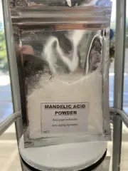 Mandelic acid powder skin peel exfoliator anti aging Lightener. US Seller. 10 Gr