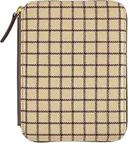 Almost Daily Notebook Original (A6) Notebook Cover Tight Zip (Cafe au Lait Check)