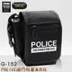 【詮國】GUN - 特警萬用包 (POLICE部門字) / 使用 Cordura 1000丹黑色尼龍布 G-152