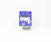 Gamakatsu 67010 S13S-4H4S 4X Bonefish Fly Hook Black Size 8 ,10/pack (0161)
