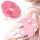 Household Silicone Body Shower Brush SPA Bathing Scrubber Scalp Scrubbing