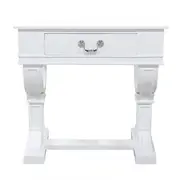 Hamptons Curtis White Bedside Table