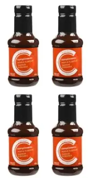 Compliments BBQ Sauce Maple Flavor 425ml (4 Pack)