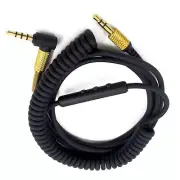 Headphone Cable For Marshall Monitor On Ear Pro Headphones with Mic v