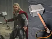 Avengers Thor Hammer Mjolnir Prop Costume Cosplay Solid Foam 1:1
