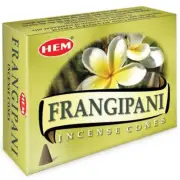 Crystal Wonderland 120x HEM Frangipani Incense Cones