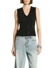 [Sass & Bide] Dionysus Tank in Black