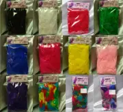 TURKEY PLUMAGE 2-5" BAG OF 80 FEATHERS COLORS 11 GRAMS HALLOWEEN COSTUME CRAFT