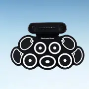 Electronic 9-Pad Digital Drum Pad USB Roll-up Drum Set Silicone Electric Drum US