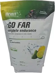 INFINIT Nutrition Go Far - complete endurance, natural energy and electrolytes - Lemon Lime Flavour