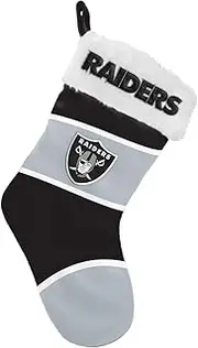 FOCO NFL Las Vegas Raiders 2024 Colorblock Holiday Stocking