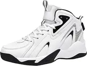 [SDEQA] Men Fashion Basketball Shoes Outdoor High Top Sneakers Cushioning Comfortable Breathable Running Training Shoes
