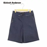 在飛比找momo購物網優惠-【Kinloch Anderson】腰間配飾率性牛仔五分褲 
