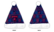 Melbourne Demons AFL Xmas Christmas Santa Hat Ugly Sweater Design