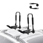 VEVOR Kayak Roof Rack 1 Pair Soft Roof Rack Carrier for kayak SurfBoard Car SUV