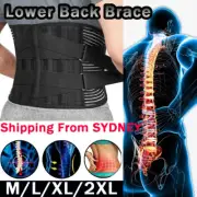 Lumbar Lower Back Support Brace Posture Orthosis Pain Relief Therapy Waist Belt