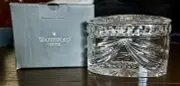 New Waterford Crystal Overture Oval Trinket Box!