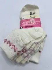 Vintage Kmart Toddler Girls Socks Mercerized Cotton Dress Socks