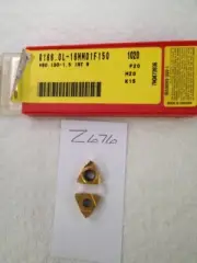 10 NEW SANDVIK R166.0L-16MM01F150 THREADING CARBIDE INSERTS GRADE: 1020 {Z676}